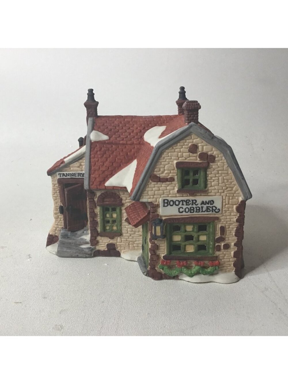 Department 56 Dickens Village Serie Booter and Cobbler 5924-2 Collection Vintage
